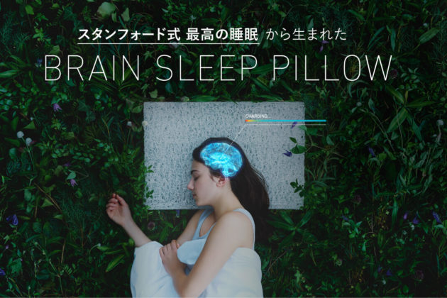 スタンフォード式最高の睡眠から生まれた脳眠枕「Brain Sleep Pillow（ブレインスリープピロー）」