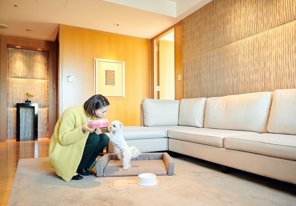 Mandarin Oriental, Tokyo Adopts “NOMIN PET BED” Functional Pet Bed for Dog Stay ~NOMIN PET BED, a functional pet bed that is close to your heart and health, is now available for purchase after your stay at Mandarin Oriental, Tokyo.〜