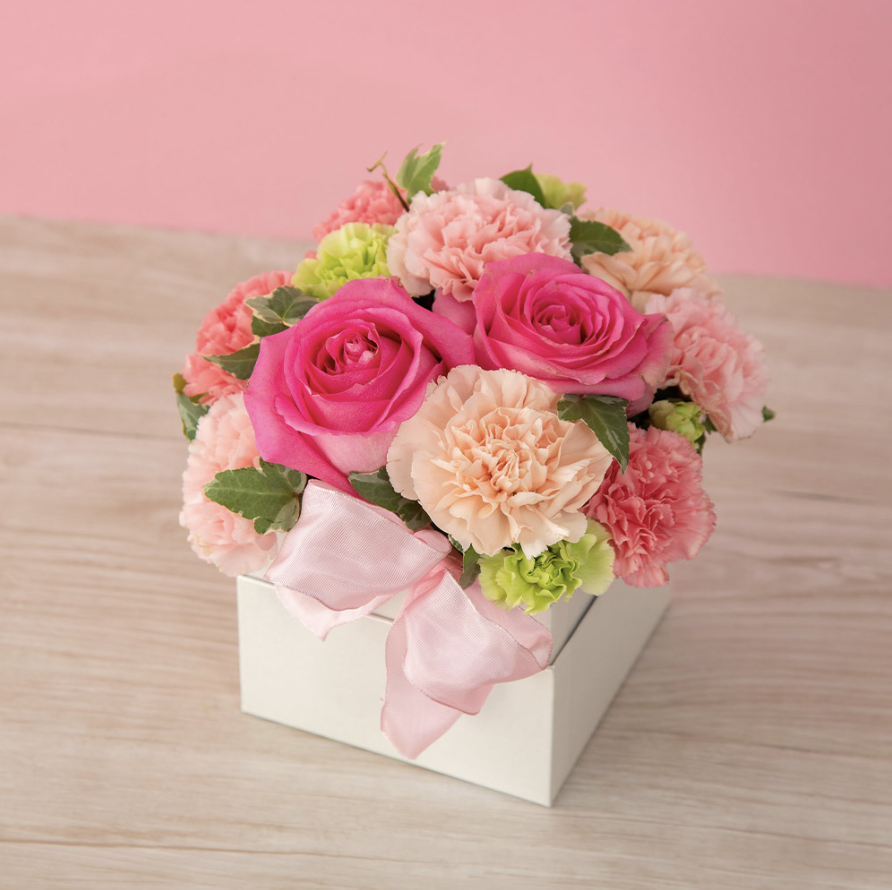 Mother’s Day Flower Gifts with Donations will be Available for Orders on February 14 ~ May all the mother’s in Japan live with a smile on their faces forever~ A portion of the proceeds will be donated to the Japan Breast Cancer Pink Ribbon Campaign