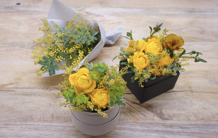 〜International Women’s Day” on Tuesday, March 8〜HAPPY YELLOW FAIR” to support women with yellow flowers of happiness 10 yen per item sold will be donated to the HAPPY WOMAN Foundation Available in stores from March 4 (Fri.) for a limited time.